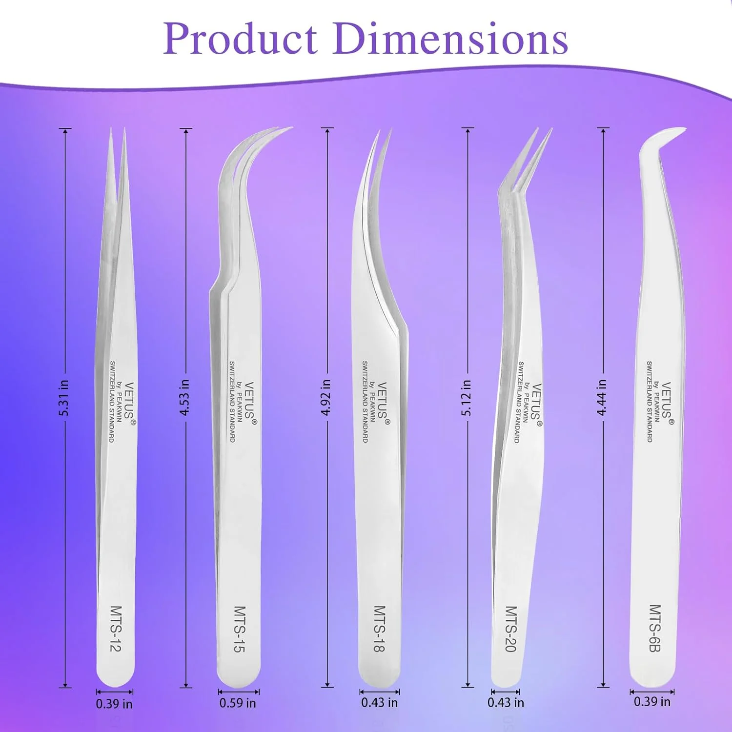 انبر مژه اکستنشن حرفه ای LZM، 5 عددی، انبر مژه مصنوعی برای اکستنشن، انبر مژه صاف، گیره مژه خمیده 45 درجه برای مژه های مصنوعی تکی انبر مژه اکستنشن حرفه ای LZM، 5 عددی، انبر مژه مصنوعی برای اکستنشن، انبر مژه صاف، گیره مژه خمیده 45 درجه برای مژه های مصنوعی تکی