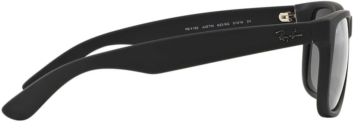 عینک آفتابی ری بن Justin RB4165 Classic Tortoise Square UNA (تک عددی) مناسب آقایان و بانوان