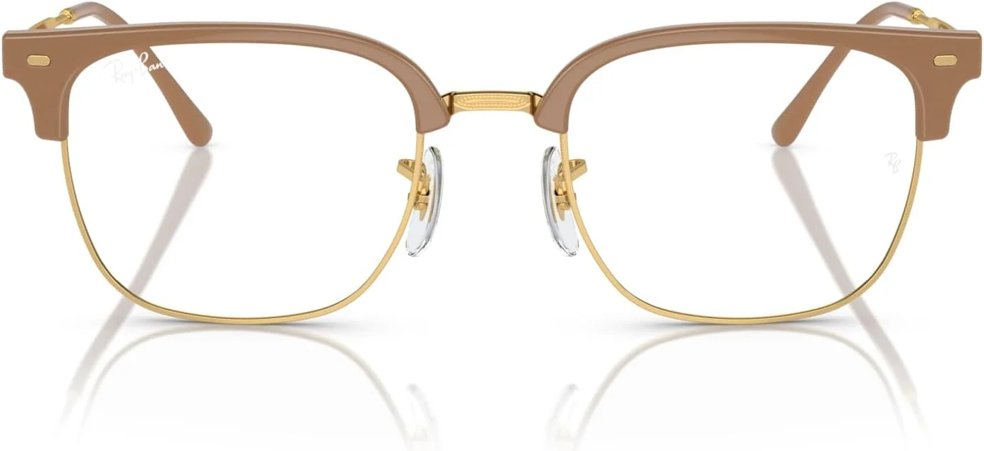 فریم عینک طبی مربعی Ray-Ban Rx7216f New Clubmaster مناسب بینی های کوچک