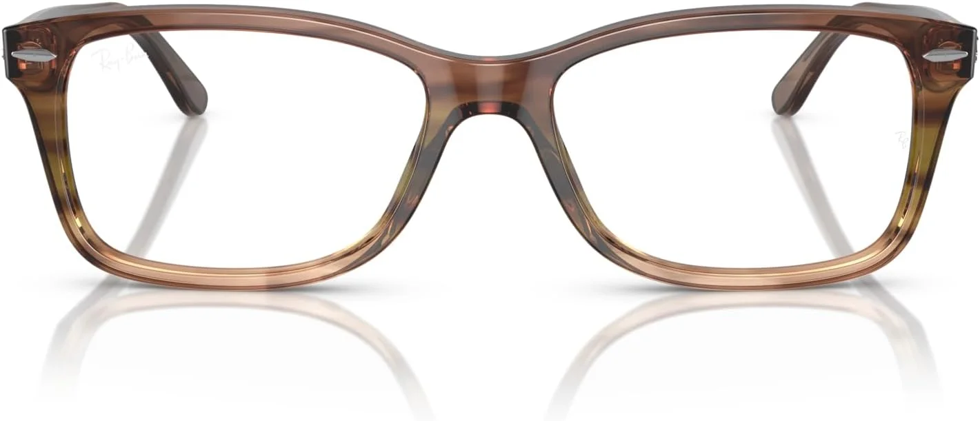 فریم عینک طبی مربعی ری بن مدل Rx5428f مناسب بینی های کوچک