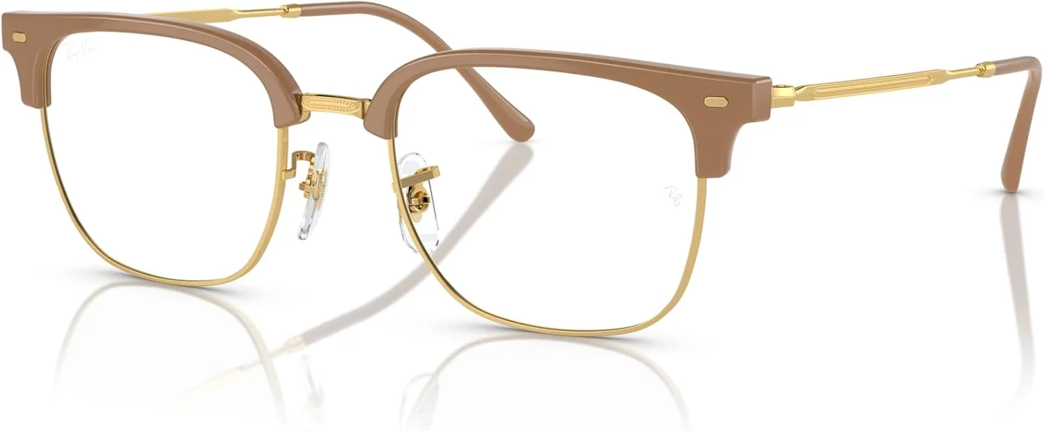 فریم عینک طبی مربعی Ray-Ban Rx7216f New Clubmaster مناسب بینی های کوچک