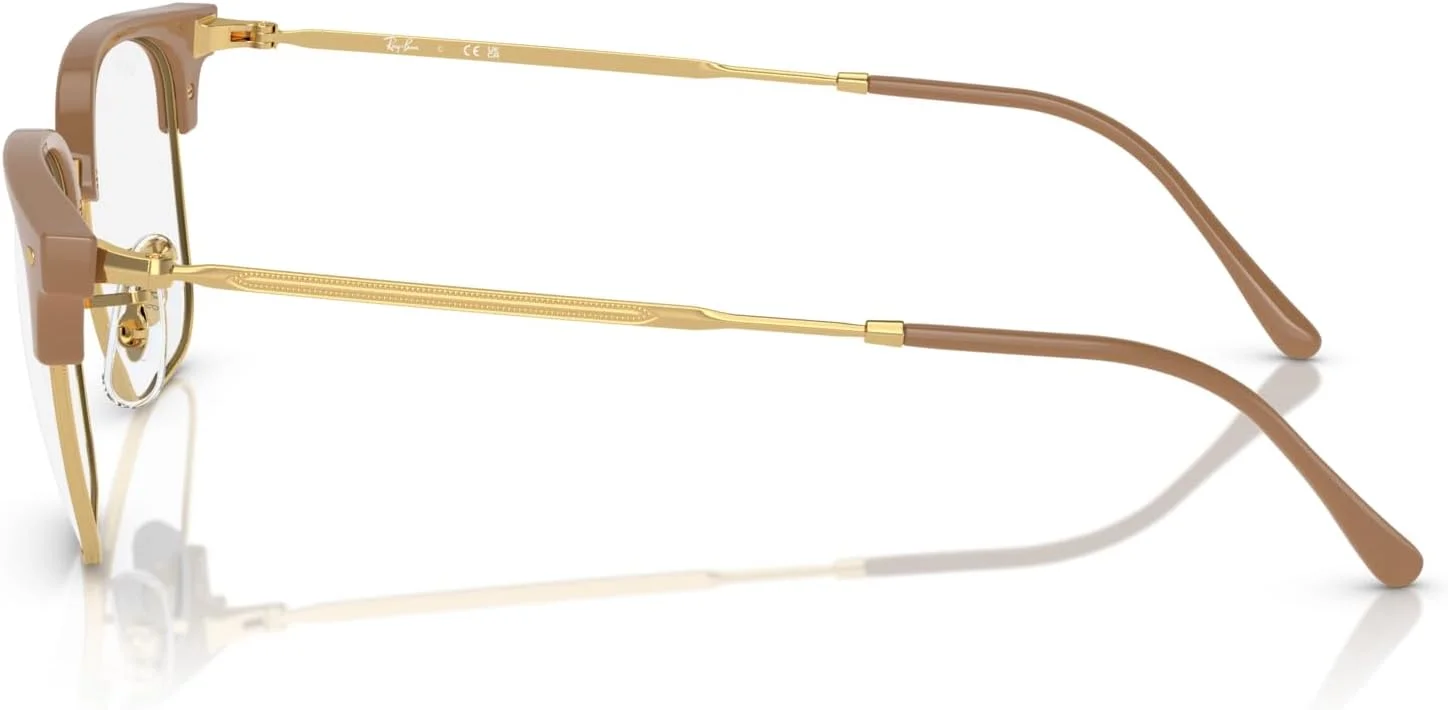 فریم عینک طبی مربعی Ray-Ban Rx7216f New Clubmaster مناسب بینی های کوچک