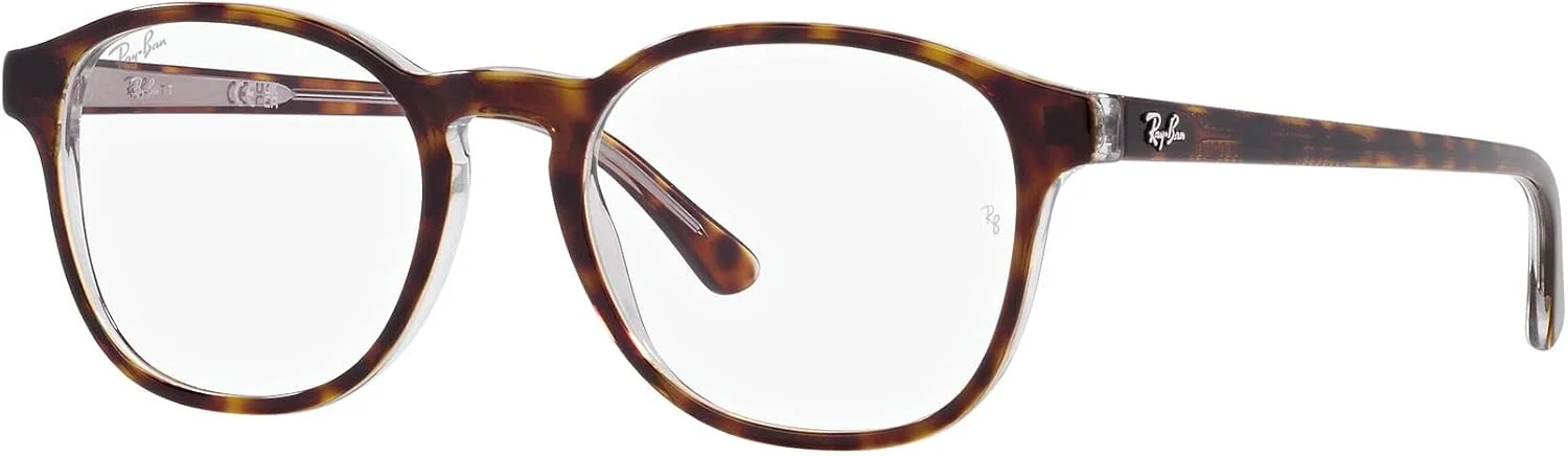 فریم عینک طبی گرد زنانه ری بن مدل Rx5417f مناسب بینی های کوچک