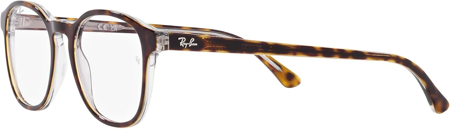 فریم عینک طبی گرد زنانه ری بن مدل Rx5417f مناسب بینی های کوچک