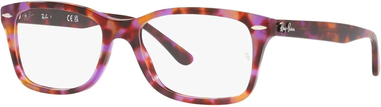 فریم عینک طبی مربعی Ray-Ban Rx5428f مناسب بینی های کوچک فریم عینک طبی مربعی Ray-Ban Rx5428f مناسب بینی های کوچک