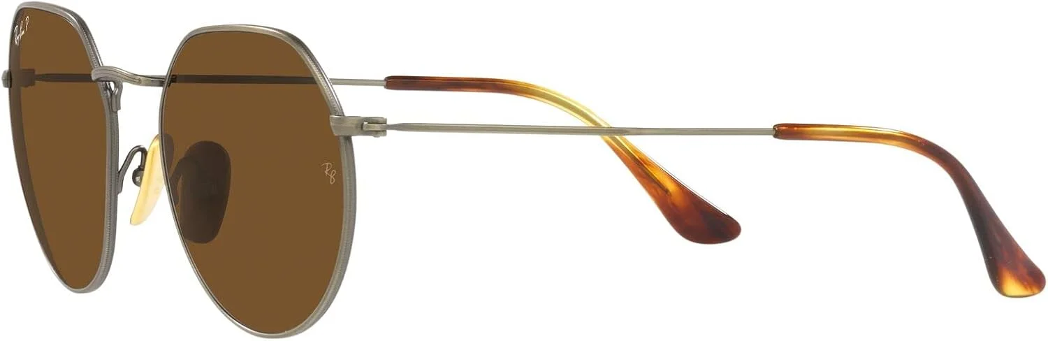 عینک آفتابی گرد تیتانیومی ری بن Rb8165 Jack عینک آفتابی گرد تیتانیومی ری بن Rb8165 Jack