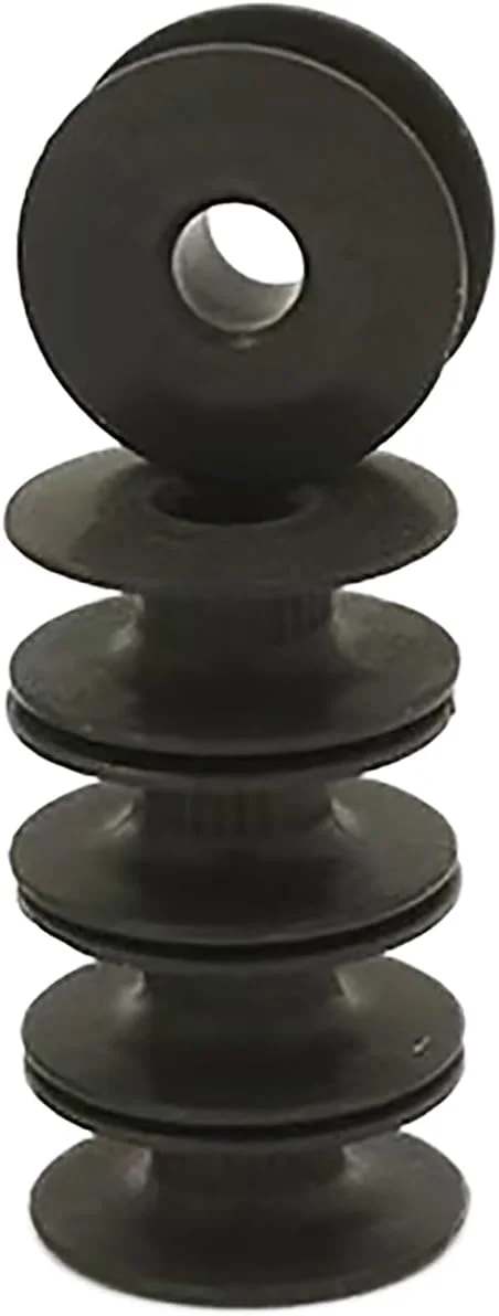 YICBOR Magnetic Damping Anti-idling Bobbins for Industrial Lockstitch Sewing Machines, Black, 5 Pieces