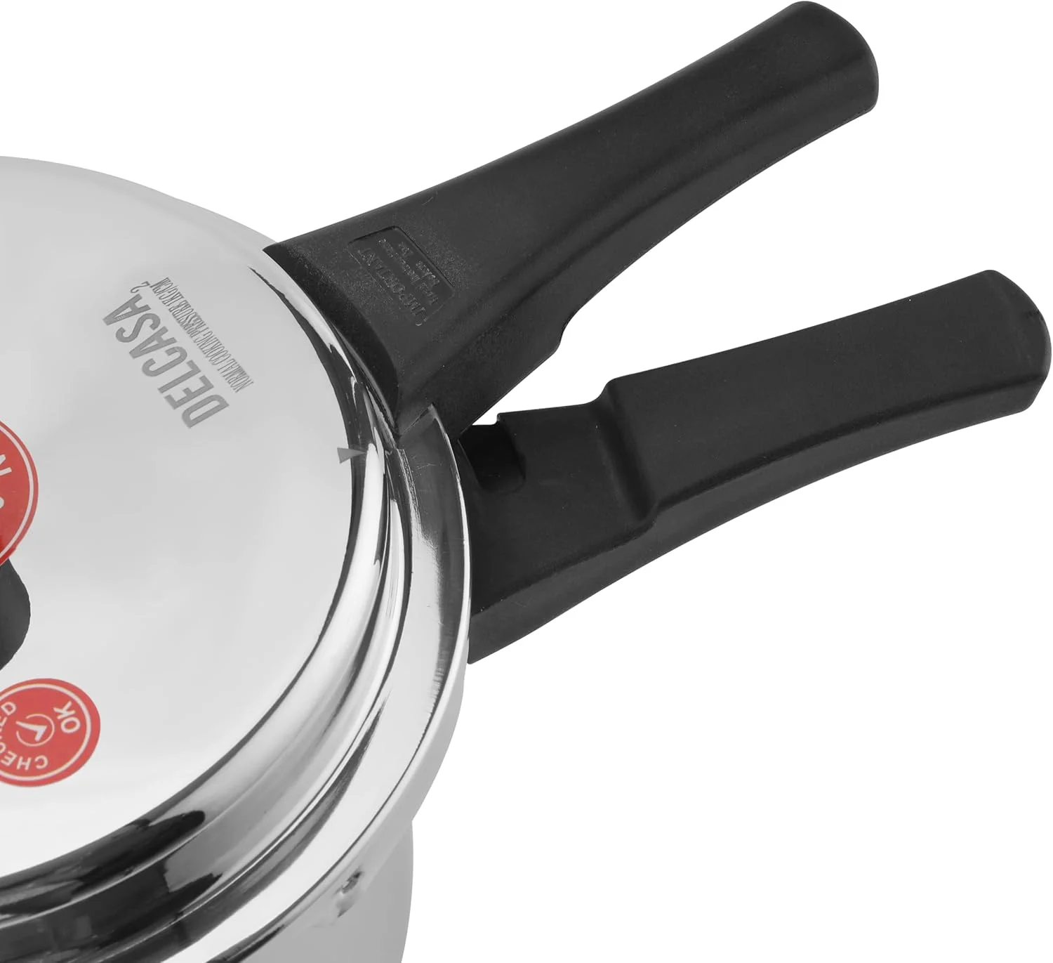 زودپز استیل دلکاسا، ظرفیت 5 لیتر، نقره ای زودپز استیل دلکاسا، ظرفیت 5 لیتر، نقره ای