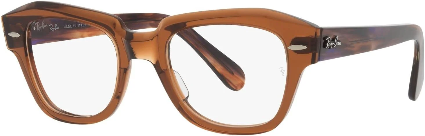 فریم عینک طبی چشم گربه ای ری بن Rx5486 مدل State Street فریم عینک طبی چشم گربه ای ری بن Rx5486 مدل State Street