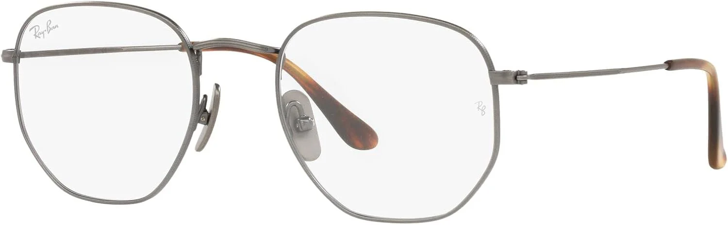 فریم عینک طبی ری بن Rx8148v تیتانیومی شش ضلعی فریم عینک طبی ری بن Rx8148v تیتانیومی شش ضلعی