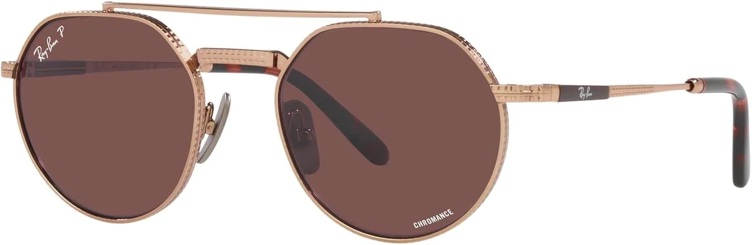 عینک آفتابی گرد تیتانیومی ری بن مدل Rb8265 Jack Ii عینک آفتابی گرد تیتانیومی ری بن مدل Rb8265 Jack Ii