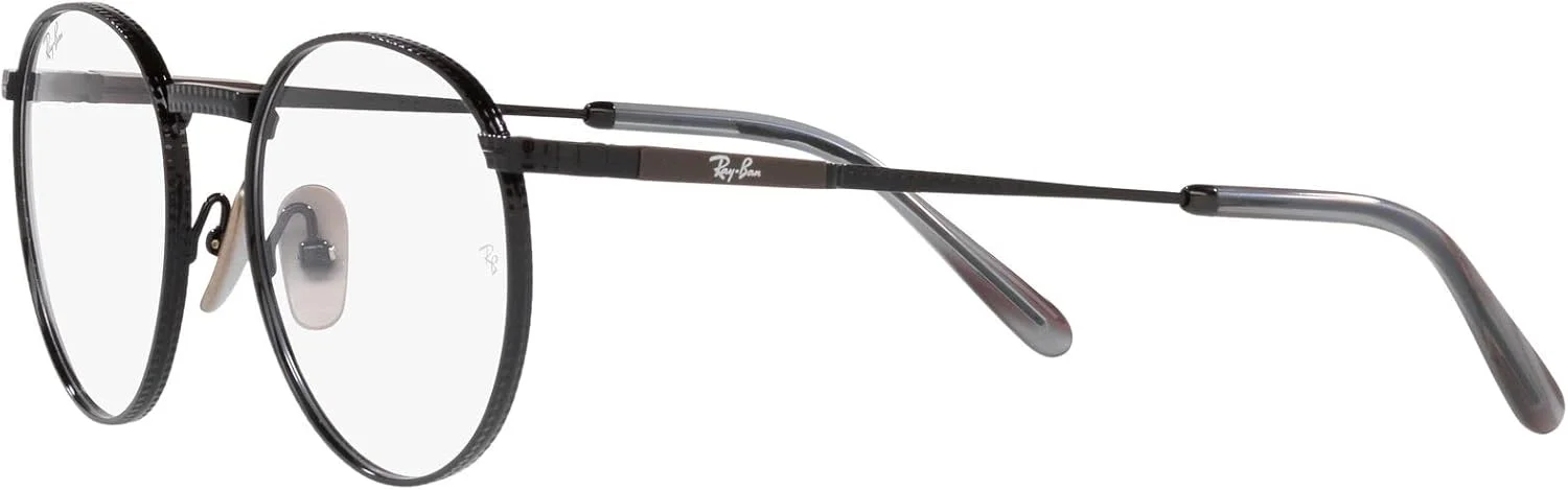 فریم عینک طبی گرد تیتانیومی Ray-Ban Rx8237v فریم عینک طبی گرد تیتانیومی Ray-Ban Rx8237v