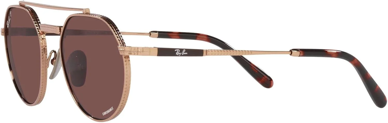 عینک آفتابی گرد تیتانیومی ری بن مدل Rb8265 Jack Ii عینک آفتابی گرد تیتانیومی ری بن مدل Rb8265 Jack Ii