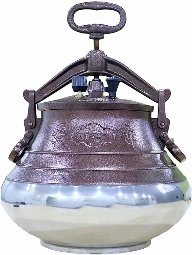 زودپز لوازم آشپزخانه آلومینیومی Secure Cookware افغان با پخت سریع و خوشمزه (۱۰ لیتر) مشخص می شود