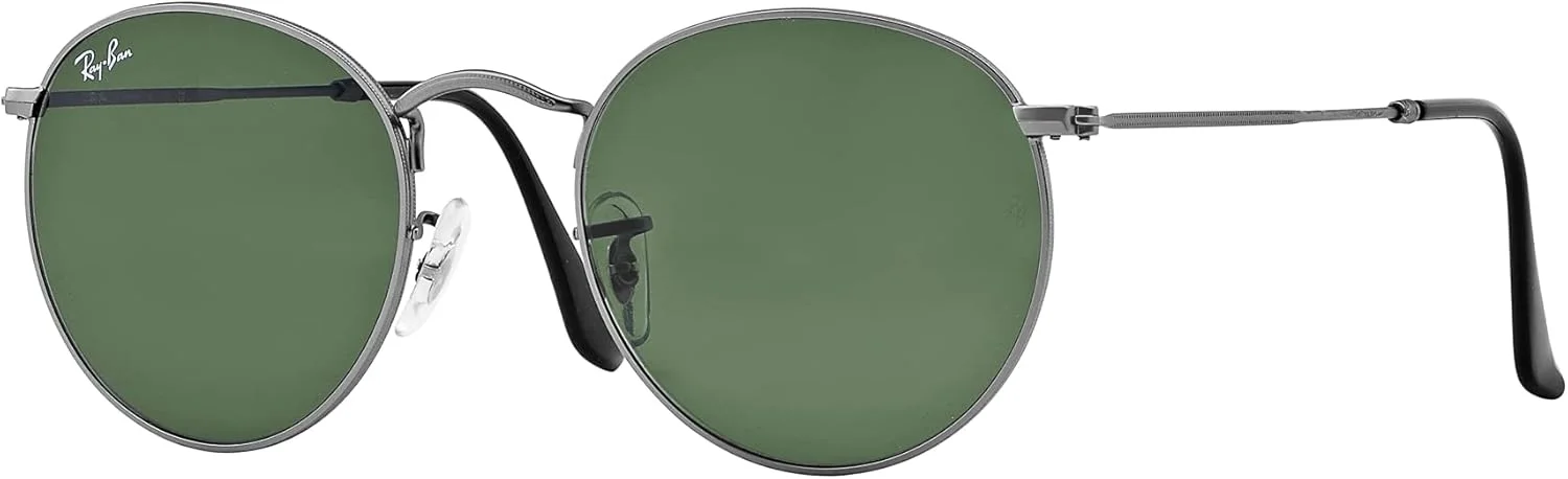 عینک آفتابی فلزی گرد ری-بن مدل RB3447 به همراه بسته لوازم جانبی ویژن گروپ