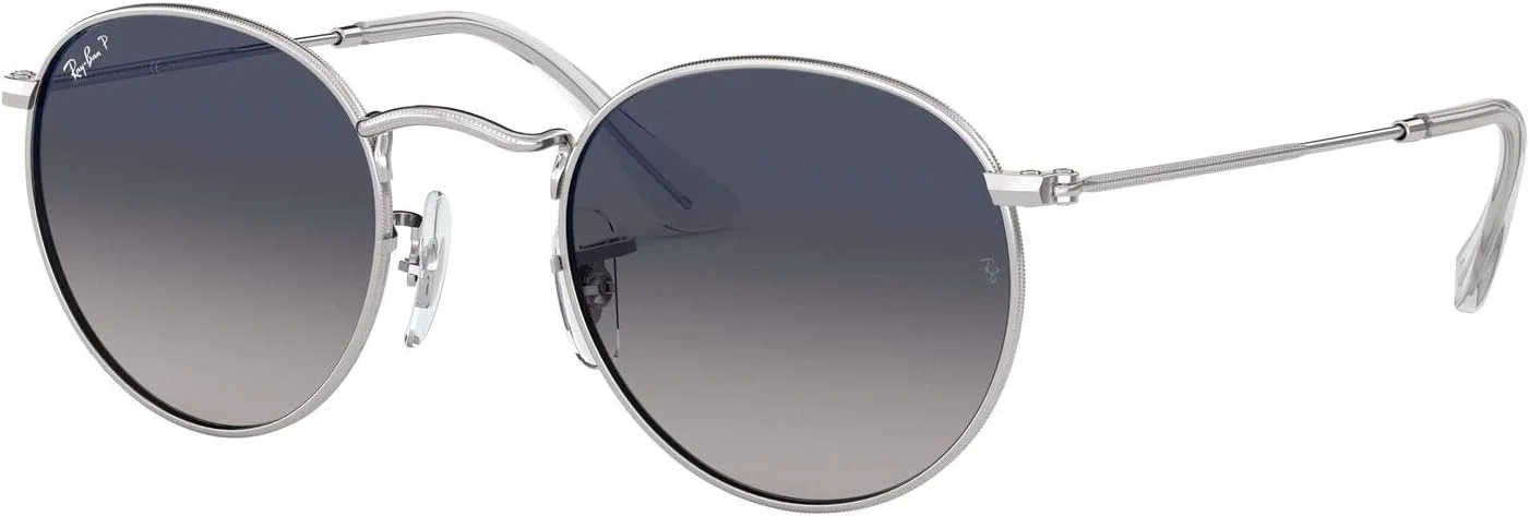 عینک آفتابی ری-بن، گرد نقره ای/آبی پلاریزه