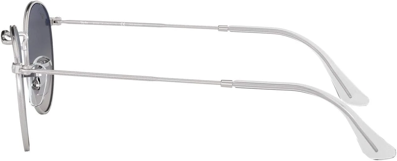 عینک آفتابی ری-بن، گرد نقره ای/آبی پلاریزه