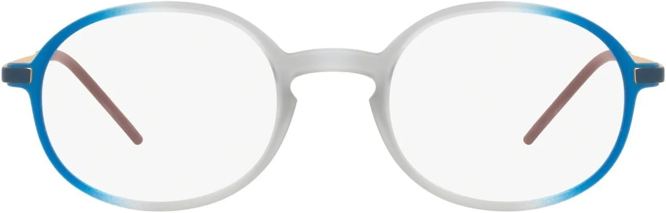 فریم عینک طبی Ray-Ban 0RX 7153 5821 52، خاکستری (خاکستری روشن لاستیکی روی آبی) مناسب برای بزرگسالان فریم عینک طبی Ray-Ban 0RX 7153 5821 52، خاکستری (خاکستری روشن لاستیکی روی آبی) مناسب برای بزرگسالان