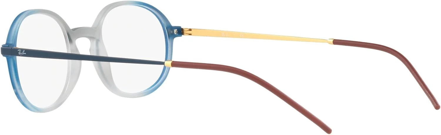 فریم عینک طبی Ray-Ban 0RX 7153 5821 52، خاکستری (خاکستری روشن لاستیکی روی آبی) مناسب برای بزرگسالان فریم عینک طبی Ray-Ban 0RX 7153 5821 52، خاکستری (خاکستری روشن لاستیکی روی آبی) مناسب برای بزرگسالان