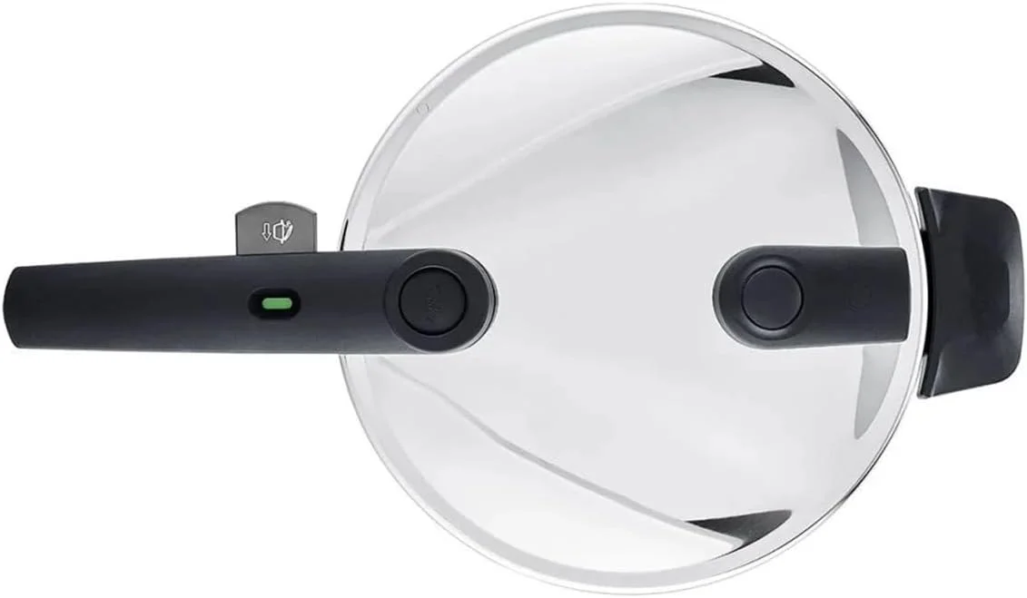 زودپز استیل فیسلر مدل Vitaquick مناسب بخارپزی ظرفیت 10 لیتر قطر 26 سانتی متر دارای 2 سطح پخت ساخت آلمان سازگار با اجاق های القایی