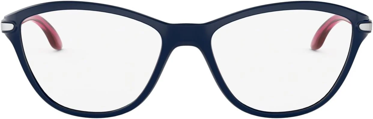 فریم عینک طبی چشم گربه ای Oakley Kids' OY8008 Twin Tail، آبی یخی/لنز دمو، 48 میلی متر فریم عینک طبی چشم گربه ای Oakley Kids' OY8008 Twin Tail، آبی یخی/لنز دمو، 48 میلی متر