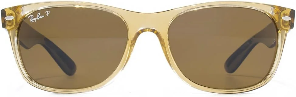 عینک آفتابی کلاسیک Ray-Ban New Wayfarer مشکی با لنز سبز کلاسیک G-15 سایز 55 میلی متر