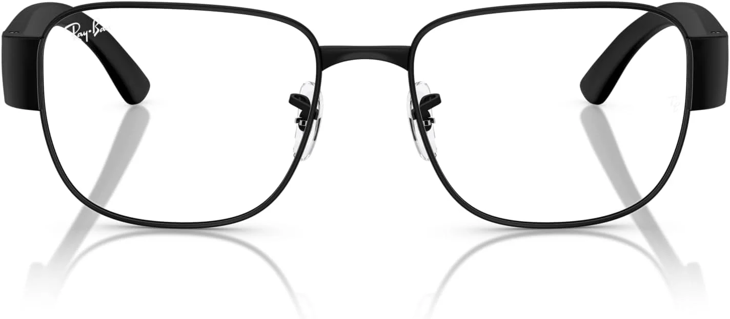 فریم عینک طبی مربعی ری بن RX6532، مشکی/لنز نمایشی، 53 میلی متر
