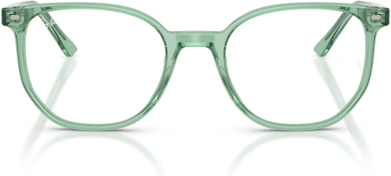 فریم عینک طبی گرد Ray-Ban RX5397 Elliot، سبز روشن/لنز دمو، 48 میلی متر