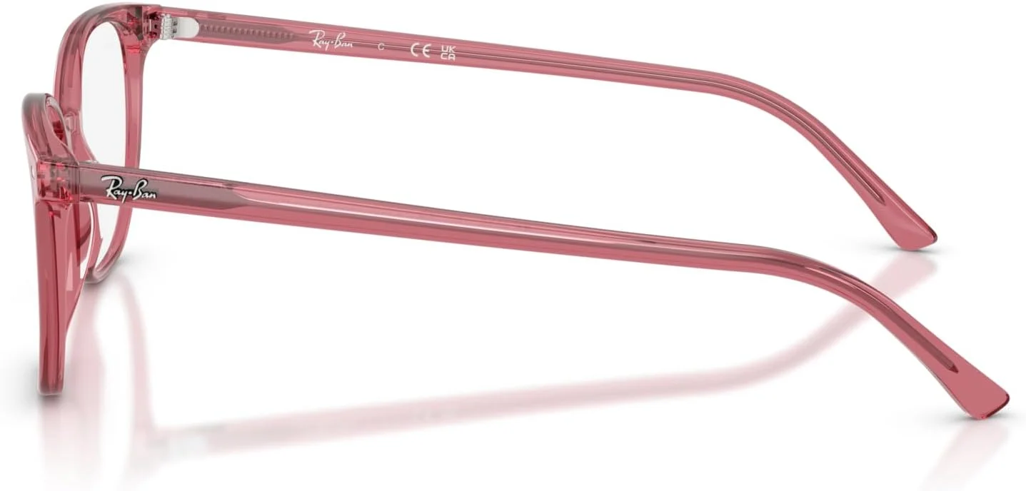 فریم عینک طبی گرد Ray-Ban RX5397 Elliot، صورتی/لنز نمایشی، 48 میلی متر