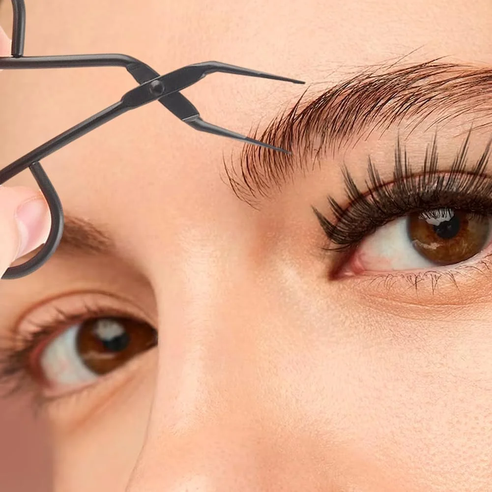 ست موچین ابرو NHBETYS، موچین قیچی ابرو استیل ضد زنگ حرفه ای، موچین ابرو با شانه، موچین نوک مورب دقیق زنانه مردانه، ابزار زیبایی برای از بین بردن موهای زیر پوستی صورت ست موچین ابرو NHBETYS، موچین قیچی ابرو استیل ضد زنگ حرفه ای، موچین ابرو با شانه، موچین نوک مورب دقیق زنانه مردانه، ابزار زیبایی برای از بین بردن موهای زیر پوستی صورت