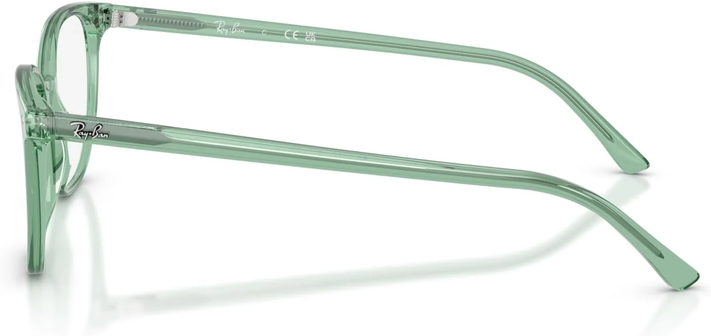 فریم عینک طبی گرد Ray-Ban RX5397 Elliot، سبز روشن/لنز نمایشی، 52 میلی متر