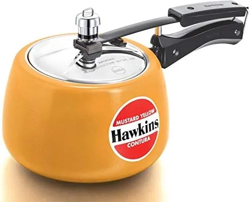 Hawkins Aluminium Pressure Cooker Ceramic Coated Contura 3L Stovetop multiCooker