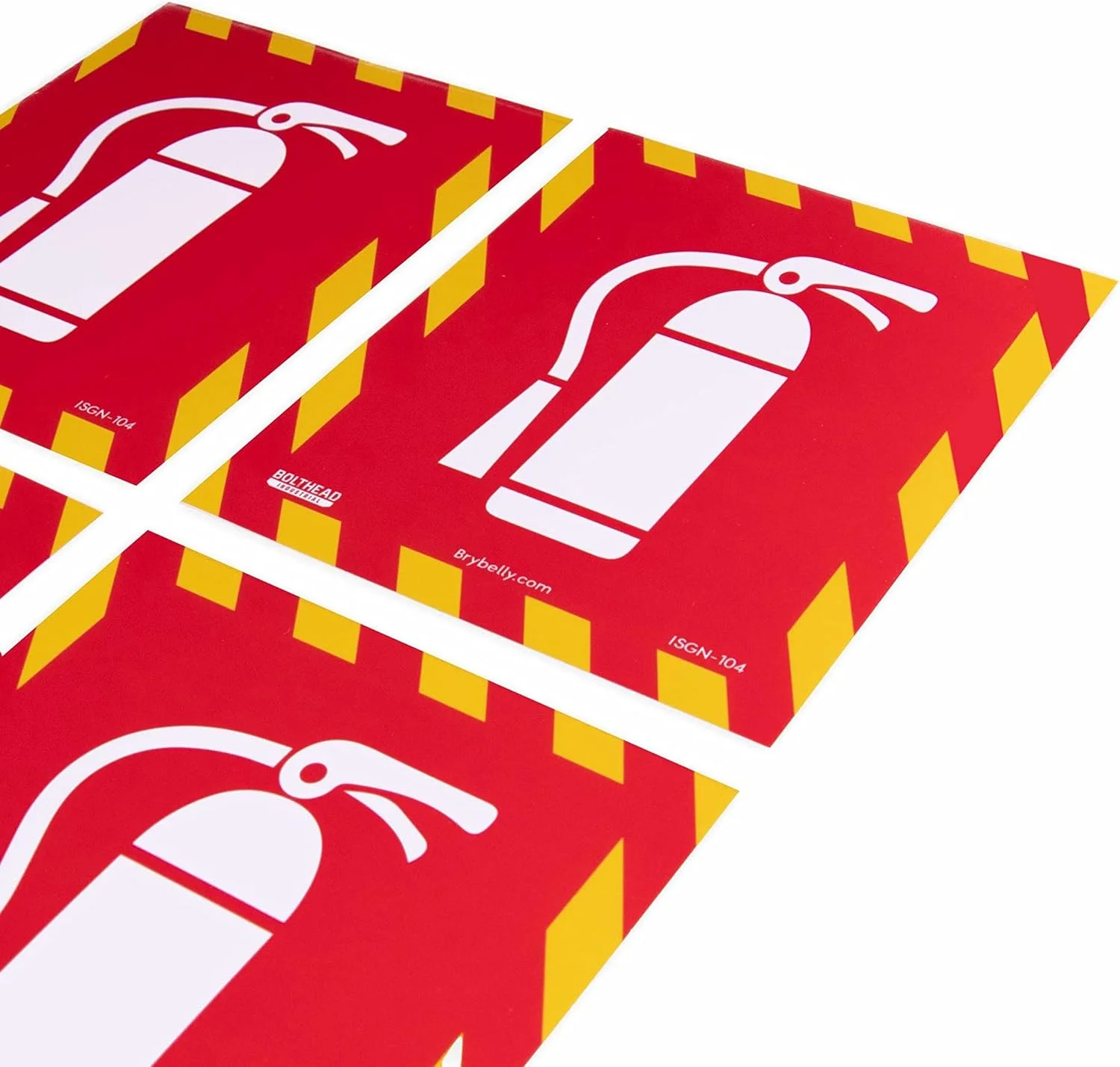 برچسب وینیل خاموش کننده آتش بسته 12 عددی - نصب آسان، علامت ایمنی دیواری خود چسب برای استفاده در داخل و خارج از منزل، هشدار دهنده مناسب برای رستوران، تجارت یا پیشگیری از امنیت خانه، 5" x 4"