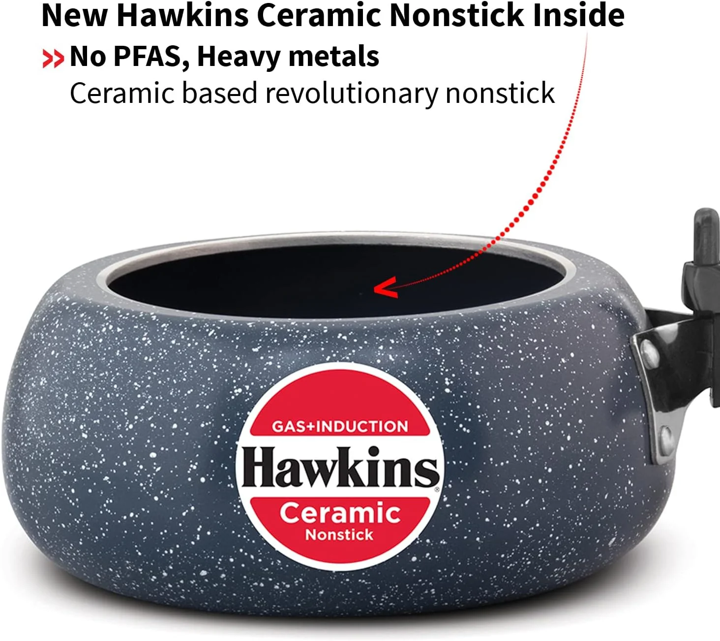 زودپز سرامیکی نچسب هاوکینز 2 لیتری مناسب اجاق القایی زودپز سرامیکی نچسب هاوکینز 2 لیتری مناسب اجاق القایی