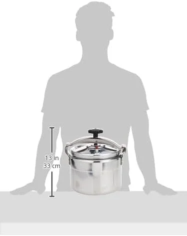 زودپز آلومینیومی هوم میکر، ظرفیت 10 لیتر زودپز آلومینیومی هوم میکر، ظرفیت 10 لیتر