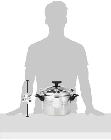 زودپز آلومینیومی هوم میکر، ظرفیت 6 لیتر زودپز آلومینیومی هوم میکر، ظرفیت 6 لیتر