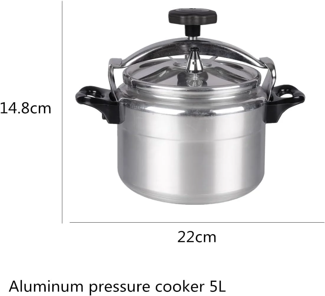 زودپز آلومینیومی کونین سلر - ۵ لیتری نقره ای