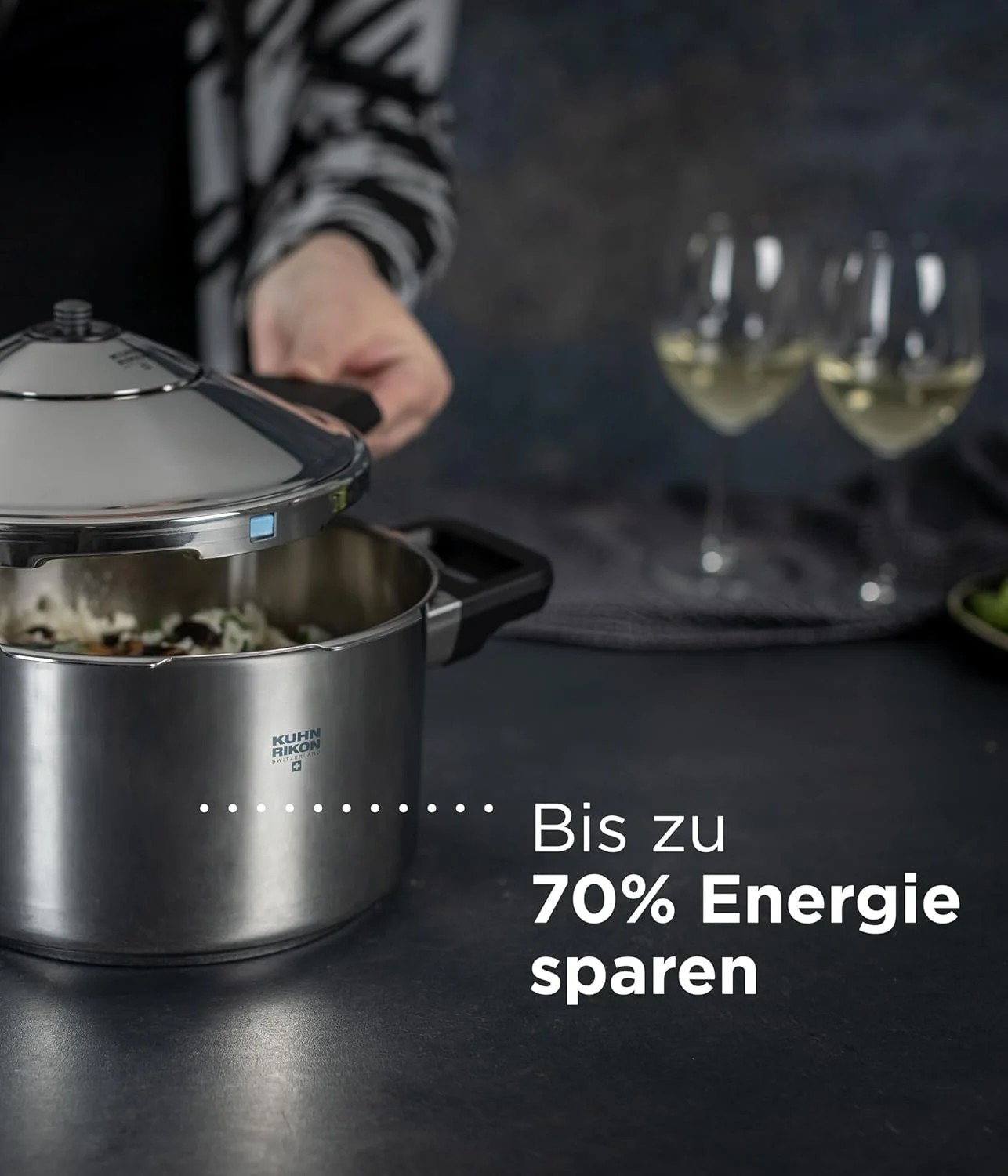 زودپز استیل ضد زنگ کوهن ریکون دوروماتیک - 3.5 لیتری زودپز استیل ضد زنگ کوهن ریکون دوروماتیک - 3.5 لیتری