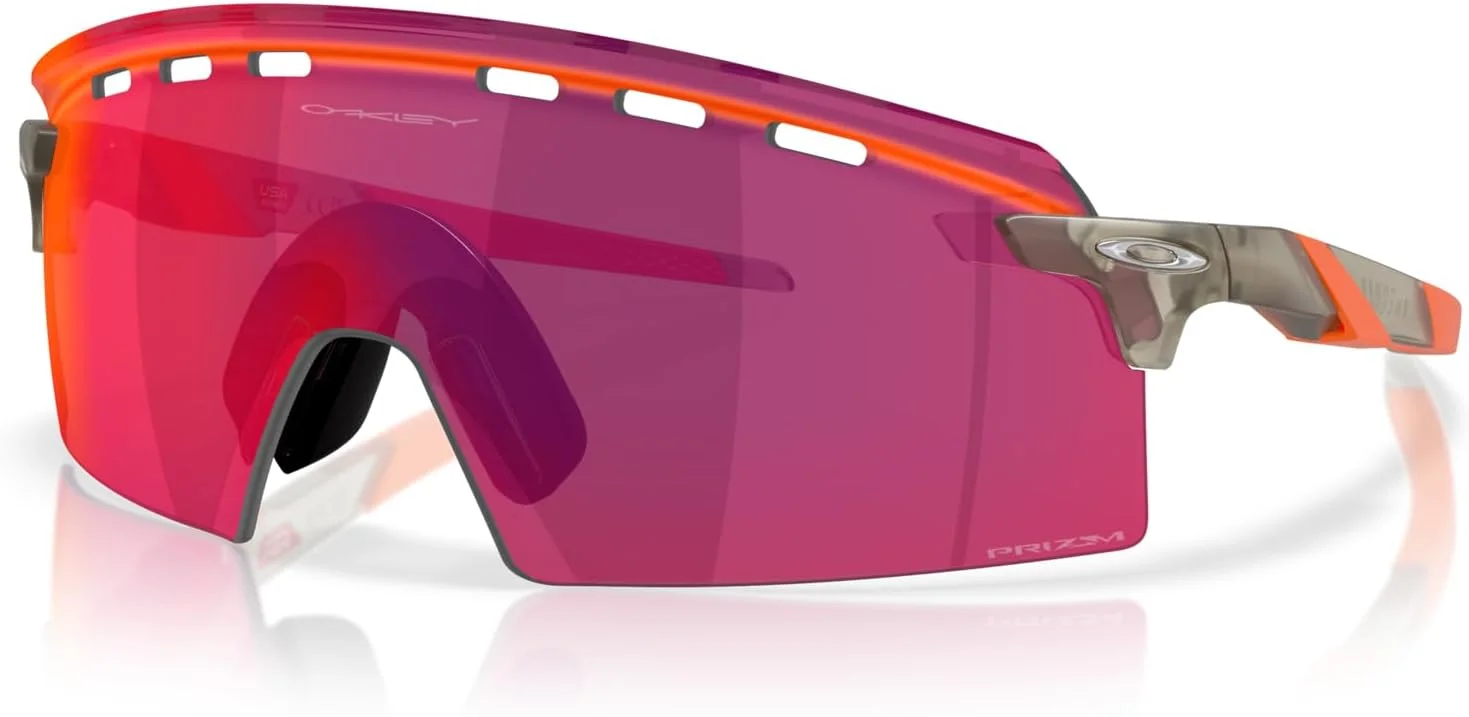 عینک آفتابی مستطیلی مردانه Oakley مدل OO9235 Encoder Strike Vented، جوهر خاکستری مات/Prizm Road، 39 میلی متر