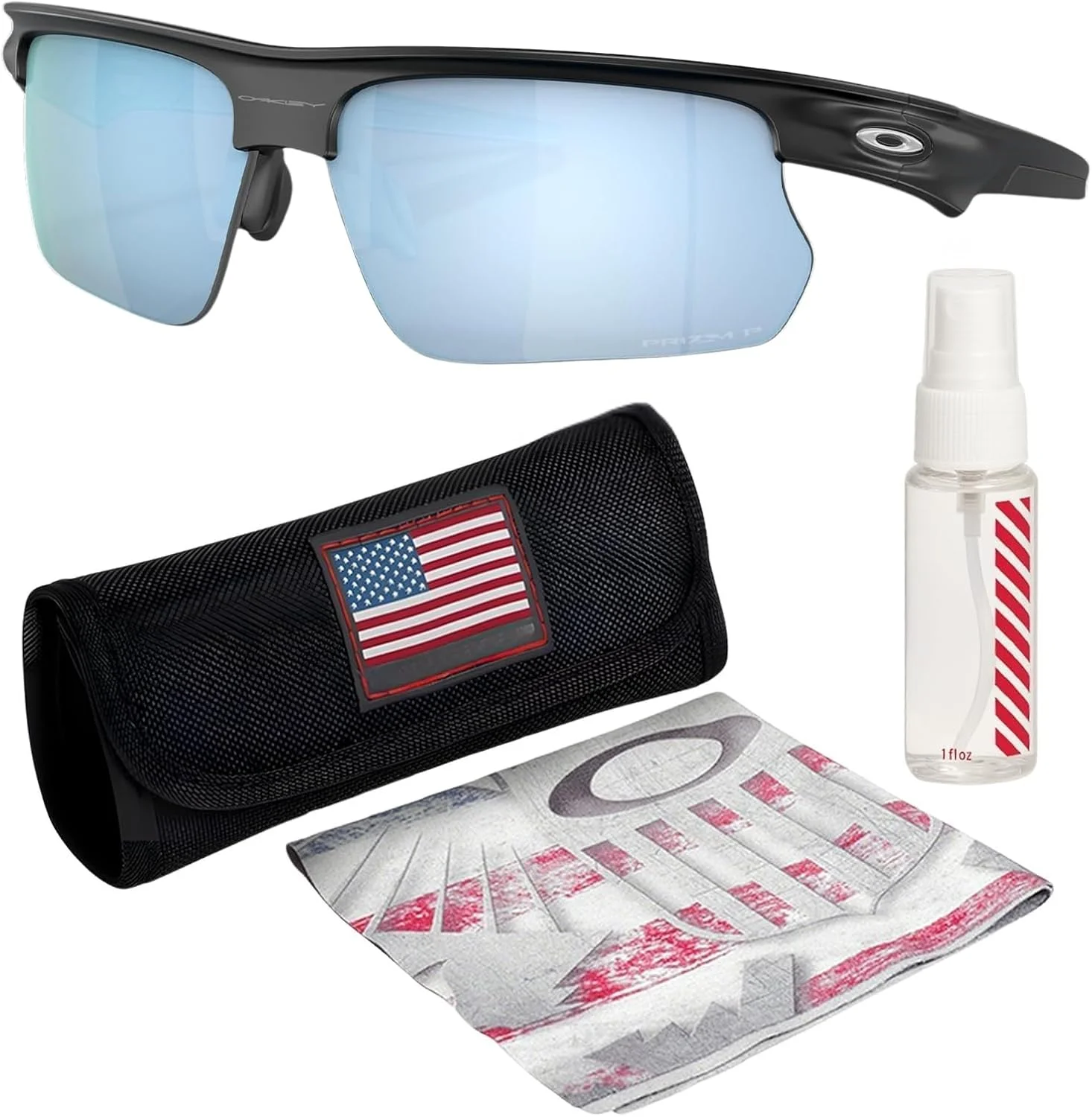 عینک آفتابی لنز پریزم OAKLEY BISPHAERA OO9400 به همراه کیت رسمی عینک
