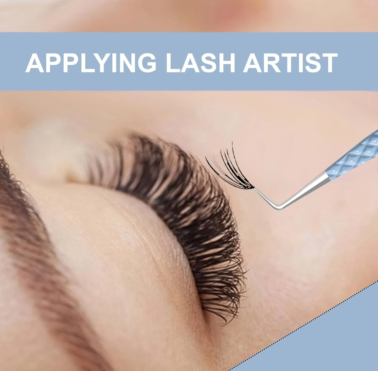 موچین مژه زهواج - ست 5 عددی موچین مژه با روکش الماس - موچین مژه نوک فیبری حرفه ای از جنس استیل ضد زنگ برای اکستنشن مژه (آبی) موچین مژه زهواج - ست 5 عددی موچین مژه با روکش الماس - موچین مژه نوک فیبری حرفه ای از جنس استیل ضد زنگ برای اکستنشن مژه (آبی)