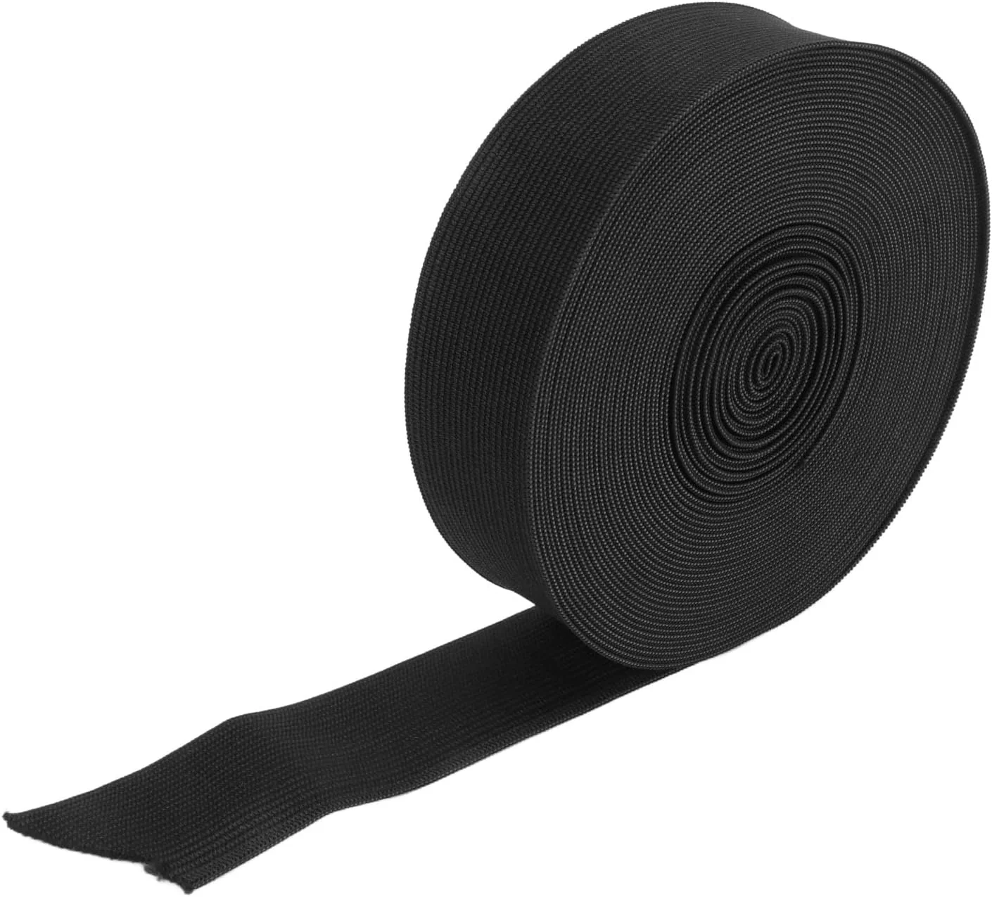 کش نواری 10 یاردی مشکی 3.5 سانتیمتری/1.4 اینچی پهن ضخیم برش DIY راحت تنفسی غلتک الاستیک خیاطی برای صنایع دستی کش نواری 10 یاردی مشکی 3.5 سانتیمتری/1.4 اینچی پهن ضخیم برش DIY راحت تنفسی غلتک الاستیک خیاطی برای صنایع دستی
