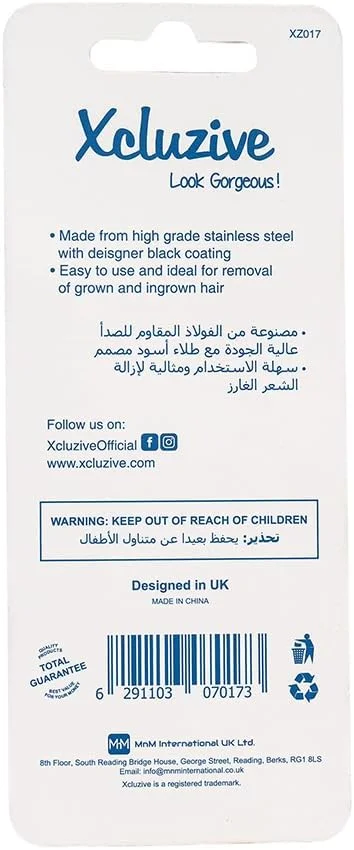 موچین انبری اریب Xcluzive - با روکش مشکی