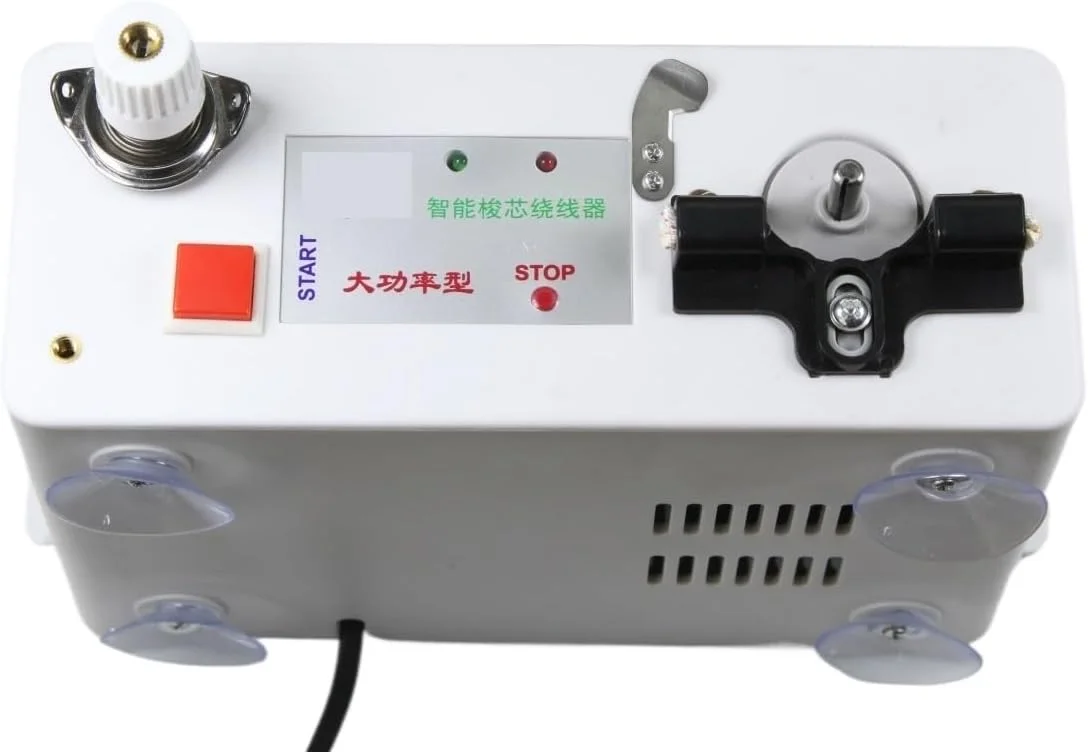 Coil Counting and Winding Machine Embroidery Bobbin Winder Machine for 21mm Coils,High-Speed Automatic Winding and Bobbin Thread Dividing Machine Work Efficiently and Precisely