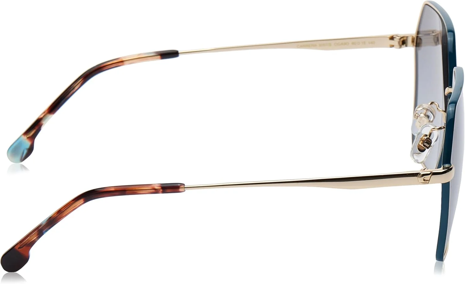عینک آفتابی زنانه کاررا CARRERA 3057/S OGA/9O GOLD TEAL استاندارد