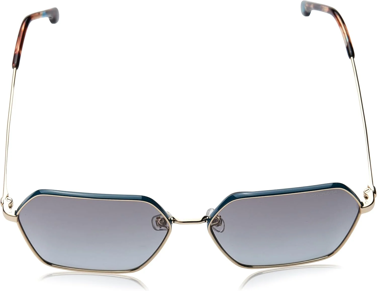 عینک آفتابی زنانه کاررا CARRERA 3057/S OGA/9O GOLD TEAL استاندارد