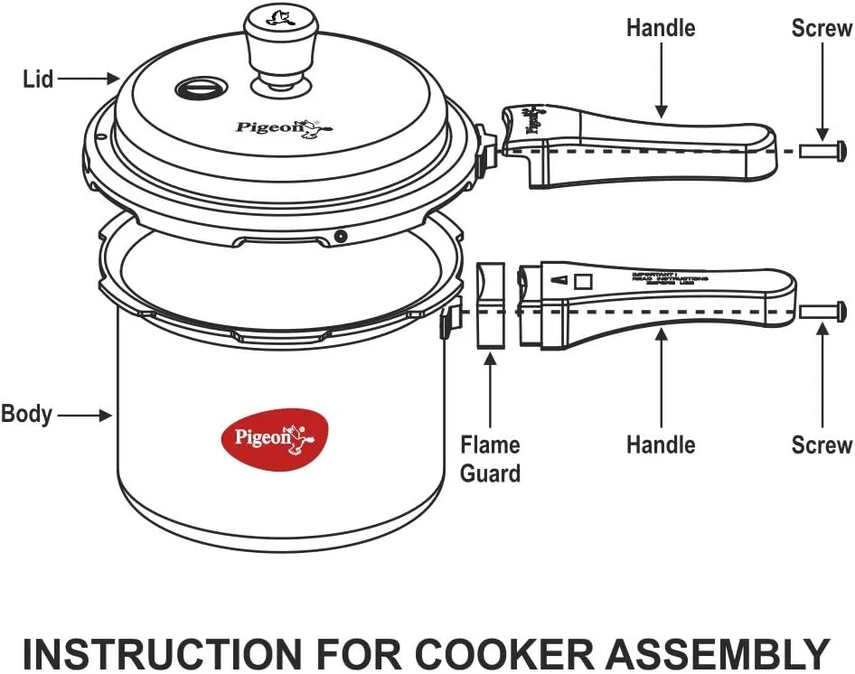 ست زودپز آلومینیومی پیجن بای استووکرافت مدل 12708، درب بیرونی، بدون پایه القایی (2 لیتر و 3 لیتر، نقره ای) ست زودپز آلومینیومی پیجن بای استووکرافت مدل 12708، درب بیرونی، بدون پایه القایی (2 لیتر و 3 لیتر، نقره ای)