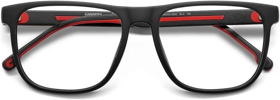 عینک آفتابی مردانه/زنانه Carrera Vista 8892 Blx 55/17/145 مدل BLX/17 MT BLK RED، سایز 55