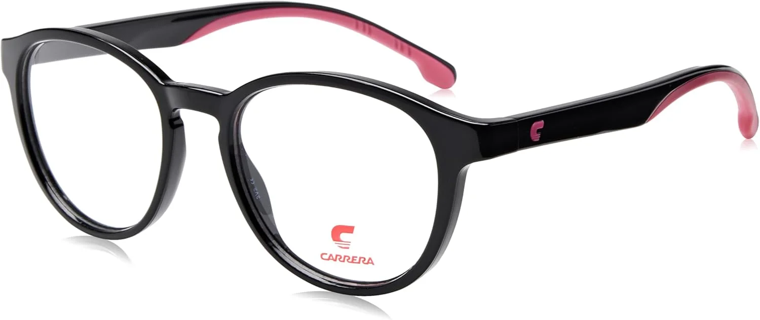 عینک طبی унисекс Carrera Vista 2052t 3mr 48/17/135، عینک آفتابی بچگانه، 3MR/17 مشکی سرخابی، 48