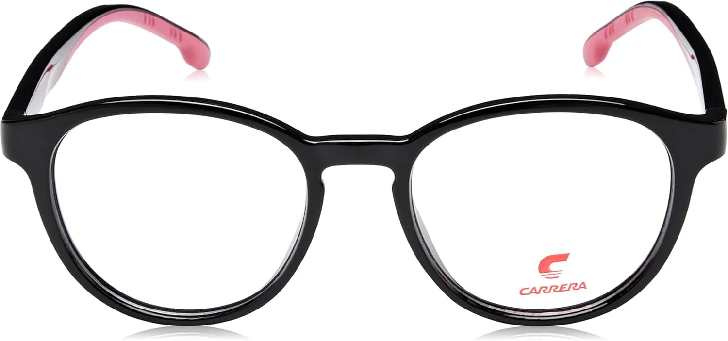عینک طبی унисекс Carrera Vista 2052t 3mr 48/17/135، عینک آفتابی بچگانه، 3MR/17 مشکی سرخابی، 48 عینک طبی унисекс Carrera Vista 2052t 3mr 48/17/135، عینک آفتابی بچگانه، 3MR/17 مشکی سرخابی، 48